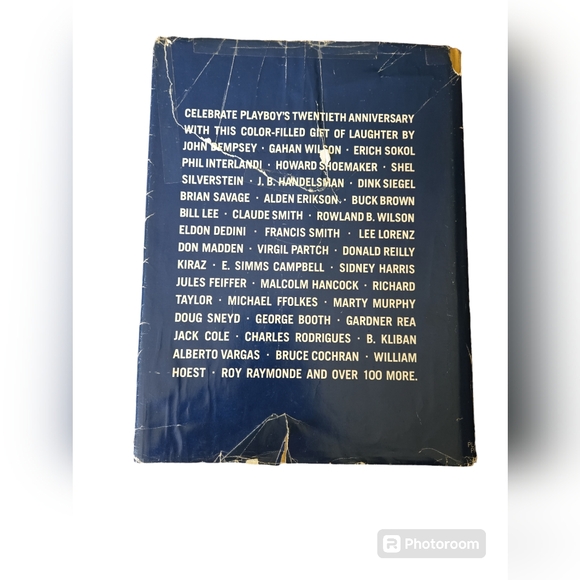 VINTAGE THE TWENTIETH ANNIVERSARY PLAYBOY CARTOON ALBUM - Picture 2 of 9